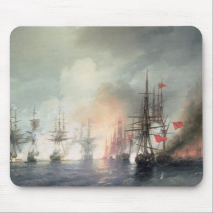 Russian-Turkish Sea Battle of Sinop Mouse Mat