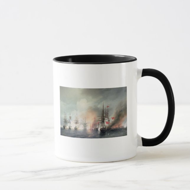 Russian-Turkish Sea Battle of Sinop Mug (Right)