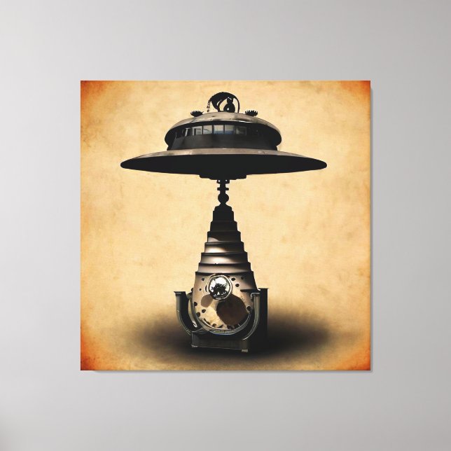 Russian UFO Canvas Print (Front)