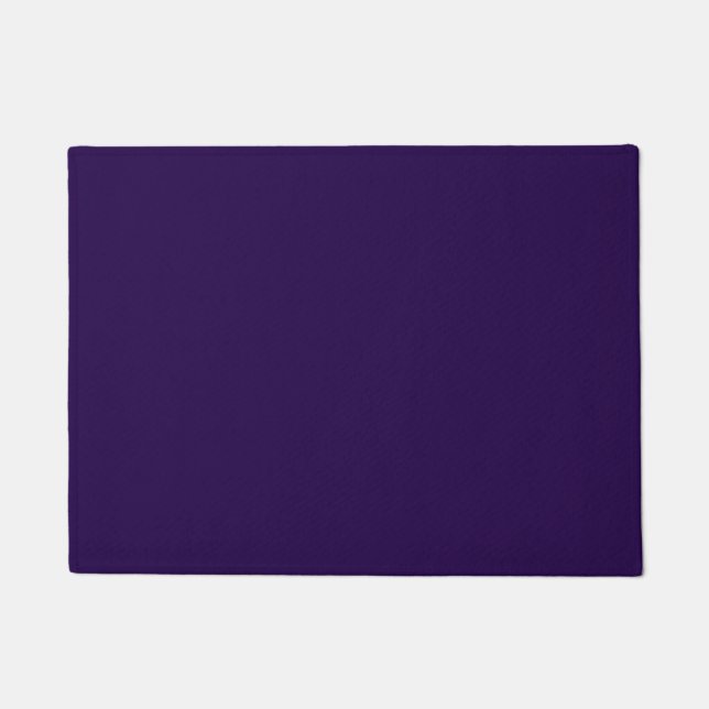 Russian Violet Solid Colour Gift Door mats  (Front)