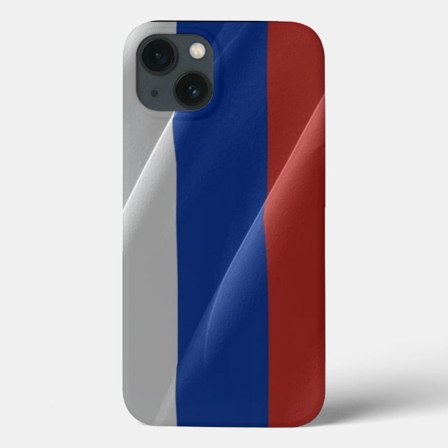 Russian waving flag - Case-Mate iPhone case (Back)