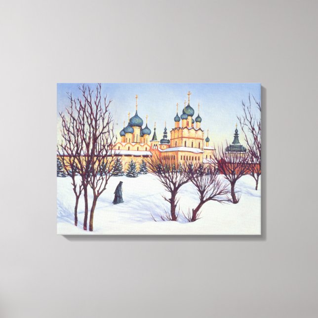 Russian Winter 2004 Canvas Print (Front)