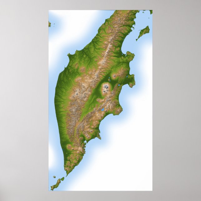 Russia's Kamchatka Peninsula Poster (Front)