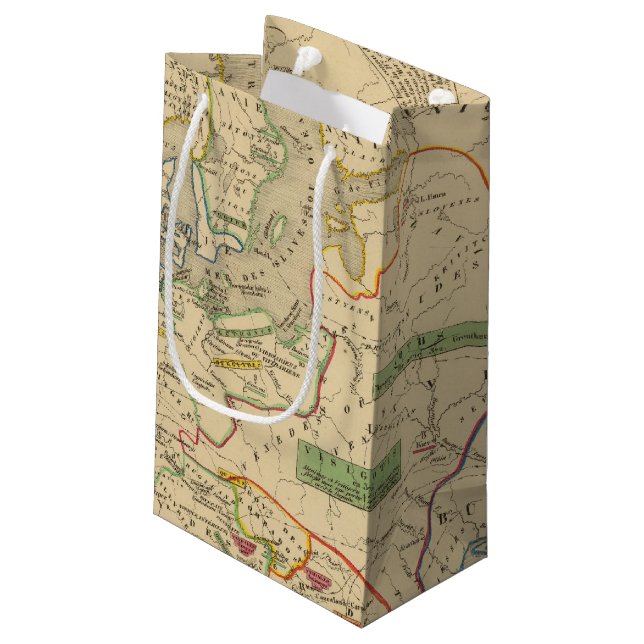 Russie, Suede, Norwege Small Gift Bag (Back Angled)