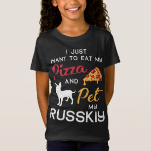 Russkiy Dog Pizza lover owner Christmas Birthday G T-Shirt