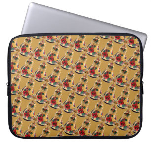Russland - Russia Babuschka Gerätehülle 10" - 15" Laptop Sleeve