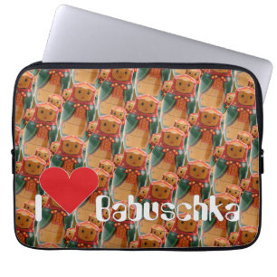 Russland - Russia Babuschka Gerätehülle 10" - 15" Laptop Sleeve