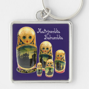 Russland - Russia Babuschka Schlüsselanhänger Key Ring