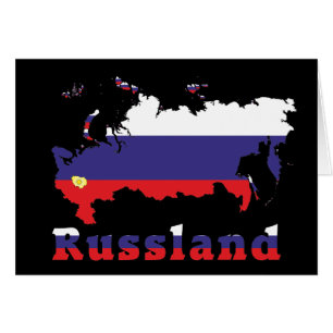 Russland - Russia Karte