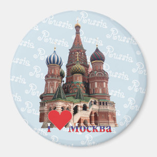 Russland - Russia Moskau Magnet