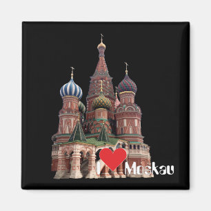 Russland - Russia Moskau Magnet