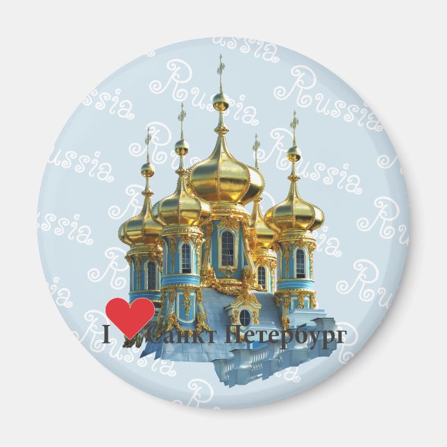 Russland - Russia St. Petersburg Magnet (Front)