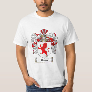 Russo Family Crest - Russo Coat of Arms T-Shirt