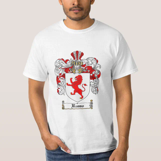 Family crest shop t shirts