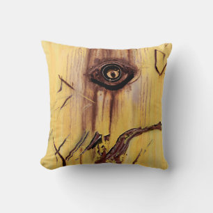 Rust Abstract Art - Cool Fun Unique Cushion
