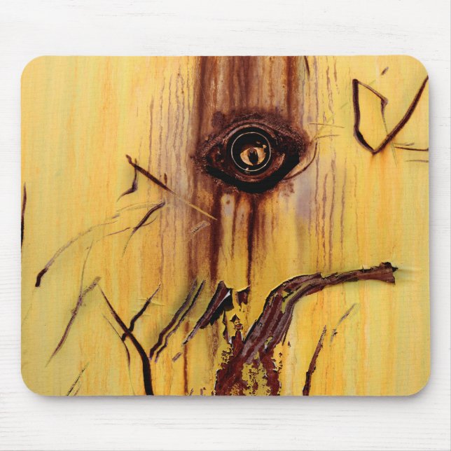 Rust Abstract Art - Cool Fun Unique Mouse Mat (Front)