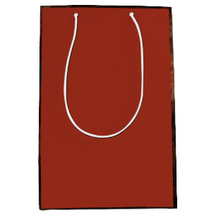 Rust and turquoise stone  medium gift bag