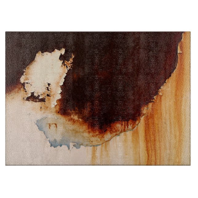Rust Art - Cool Fun Unique Cutting Board (Front)