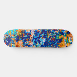 Rust Art Cool Fun Unique Skateboard
