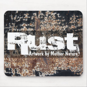 Rust~Artwork By Mother Nature Mouse Mat