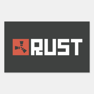 RUST Banner BRWB Rectangular Sticker