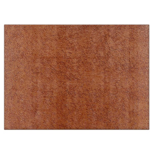 RUST COLORED STUCCO CUTTING BOARD