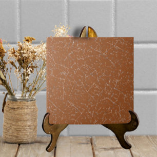 Rust Copper Crackled Glaze Simple Modern Texture Tile