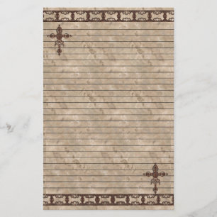 Rust Cross Stationary Stationery