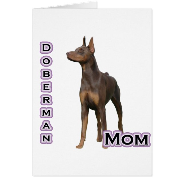 Rust Doberman Mum 4 (Front)