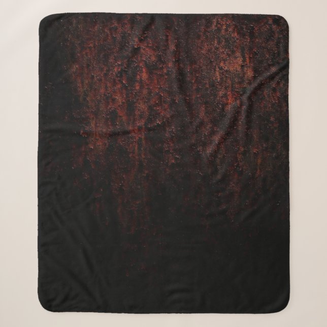 Rust Dreams Sherpa Blanket (Front)