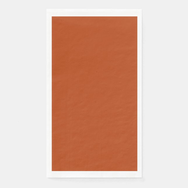 Rust Guest Paper Napkin (Front)
