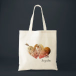 Rust "Have a Happy Valentine's Day" Hearts &Arrows Tote Bag<br><div class="desc">I've been wanting to artfully say "Have a happy Valentine's day" on products and I thought this hand written gradient orange pink and grey font with my hearts and arrows make an interesting design on these totes,  for a unique and fun Valentine!</div>