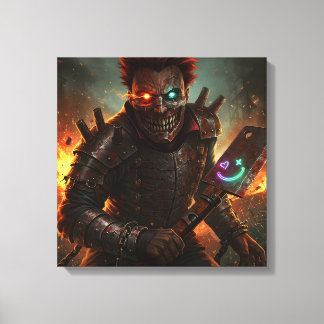 Rust Jester Canvas Print