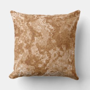 Rust Marble abstract Cushion