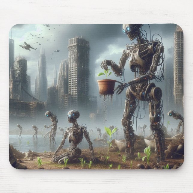 Rust Never Sleeps Mouse Mat (Front)