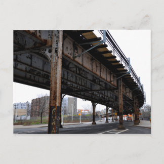 Rust Overpass Support Postcard