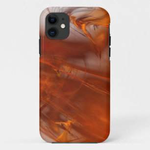 Rust Realm Fractal and Gold iPhone 11 Case