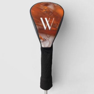 Rust Realm Fractal Golf Head Cover