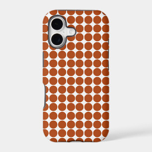 Rust Red Safari Dot