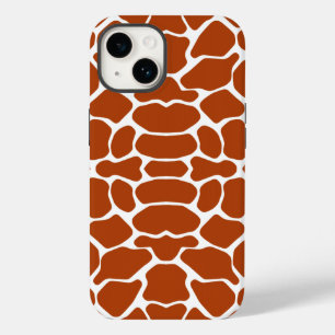 Rust Red Safari Giraffe Case-Mate iPhone 14 Case