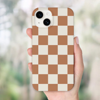 Rust Retro Check Case-Mate iPhone 14 Case