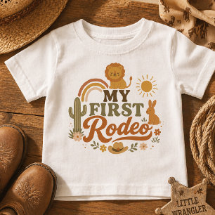 Rust Rodeo First Birthday Unisex T-Shirt Neutral