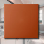 Rust Solid Colour | Classic | Elegant Tile<br><div class="desc">Rust Solid Colour | Classic | Elegant | Trendy | Stylish | Gift</div>