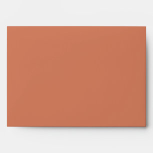 Rust Terracotta Envelope