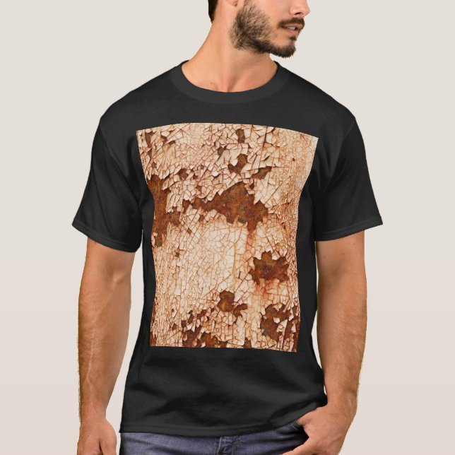 Rust textures: weathered surface background. T-Shirt (Front)
