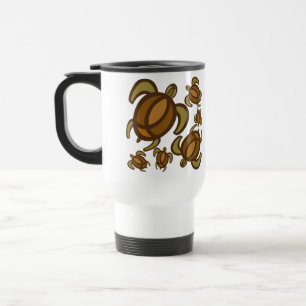 Rust Turtles Travel Mugs