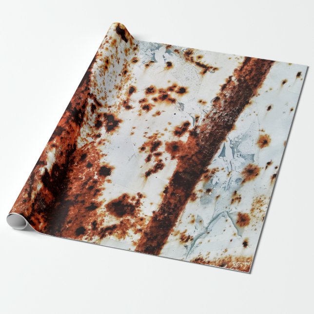 Rust Wrapping Paper (Unrolled)