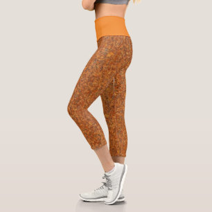 Rust   Zazzle_Growshop. Capri Leggings