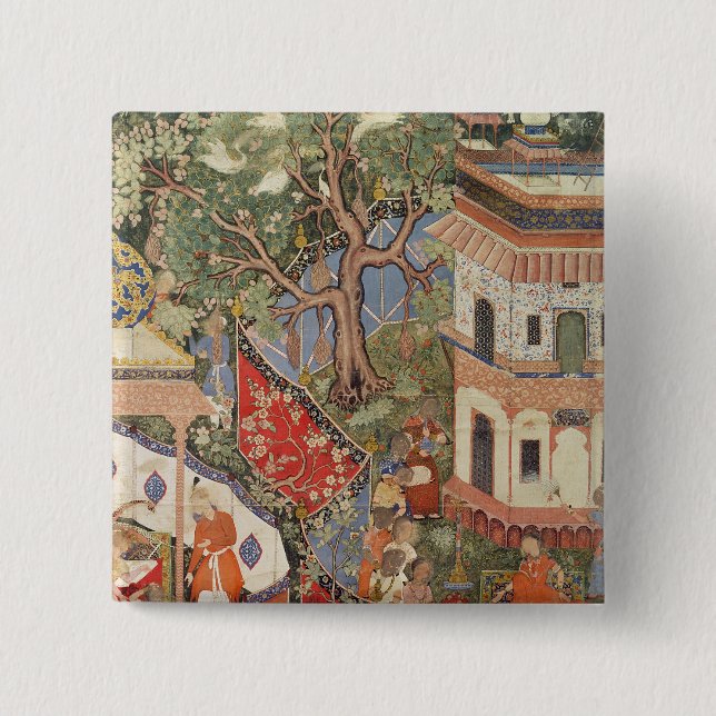 Rustam discovers the girl who betrayed his 15 cm square badge (Front)