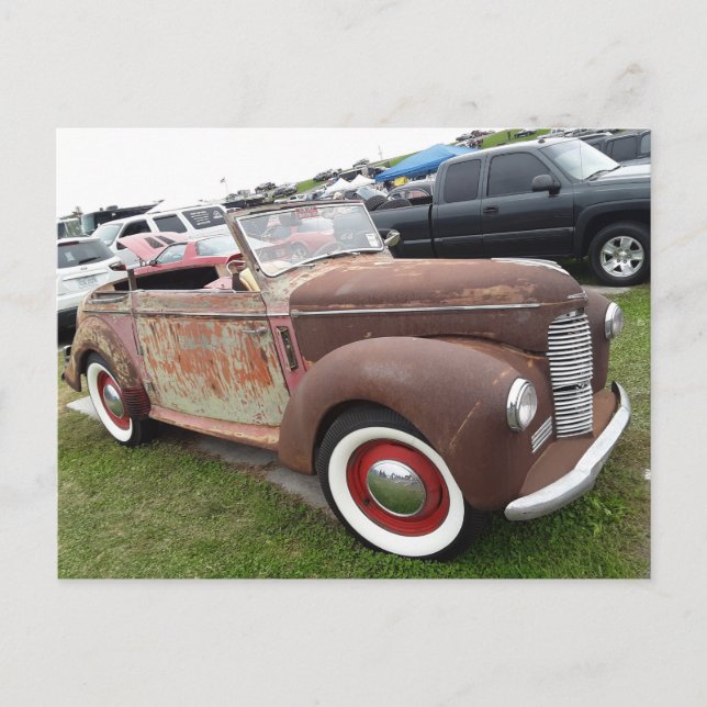 Rusted Car Postcard (Front)